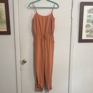 Women's Orange Jumpsuit